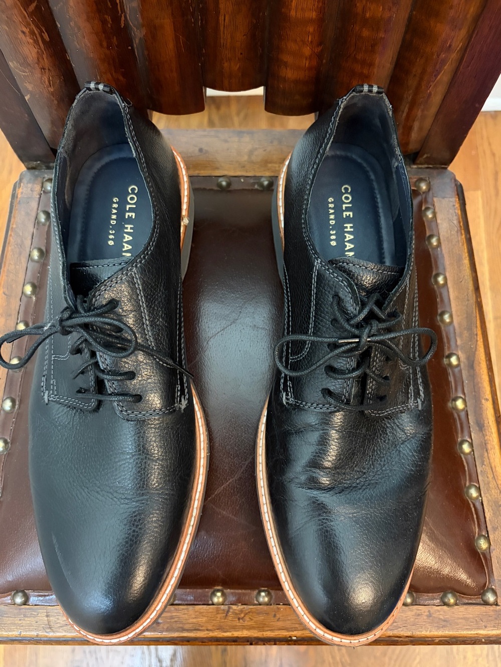 Cole Haan Grand 360 Men’s Black Oxfords